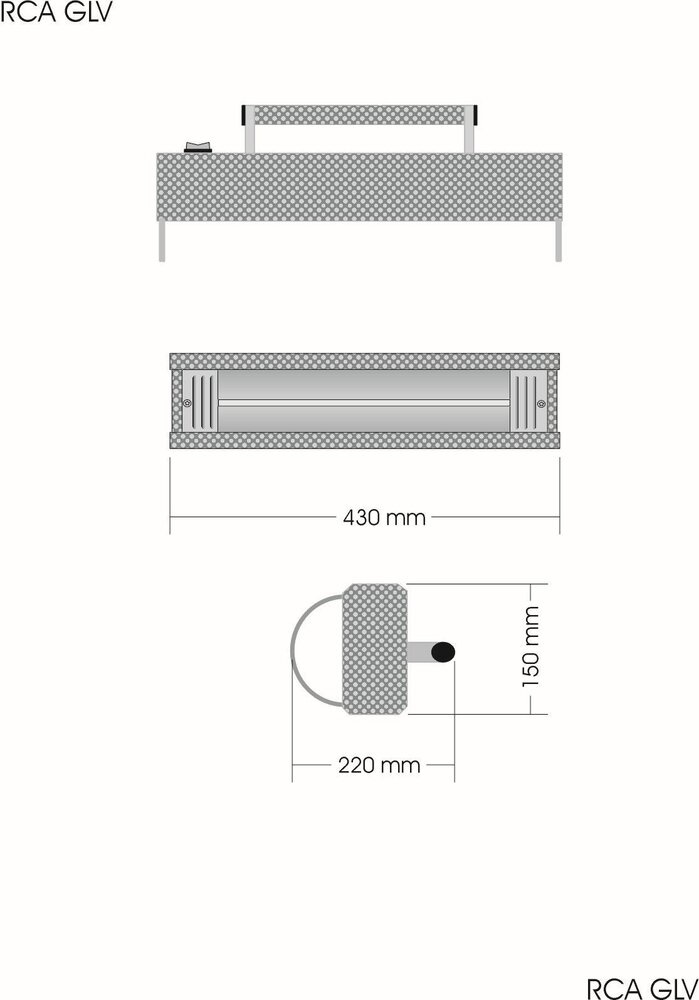 Images Dimensions - TERM2000 CVH 2000W B - burda